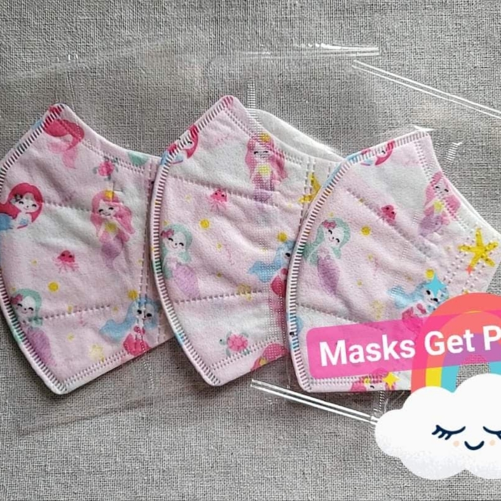 3D Kids Masks (Mermaid) 60pieces
